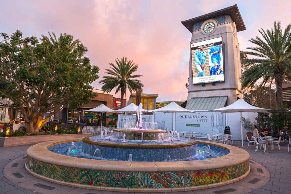 Shopping malls in San Diego